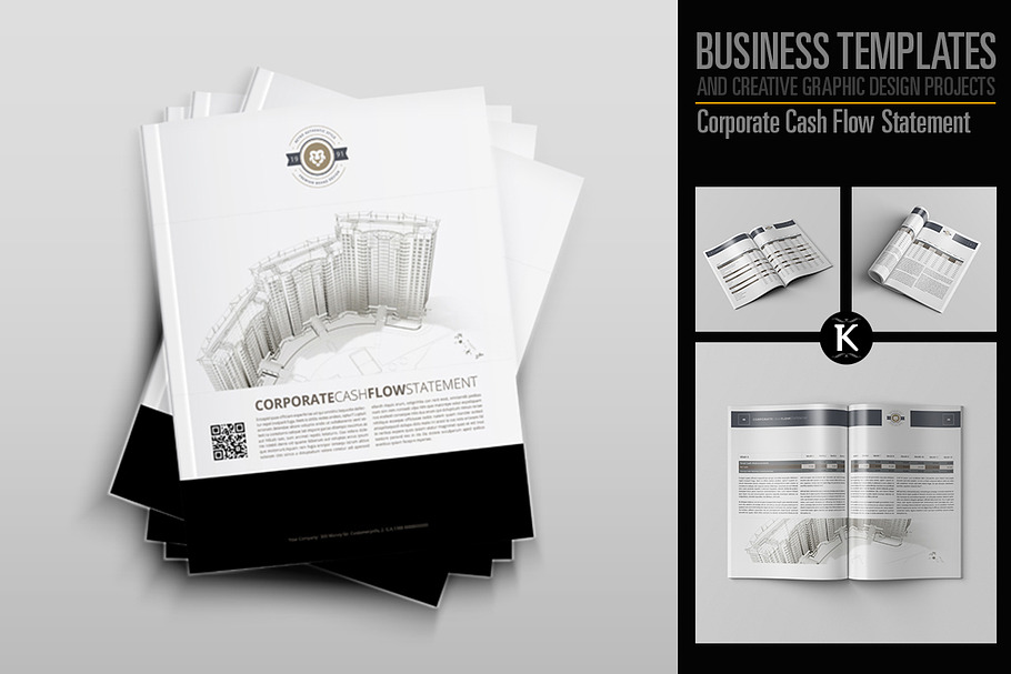 Corporate Cash Flow Statement in Templates - product preview 8