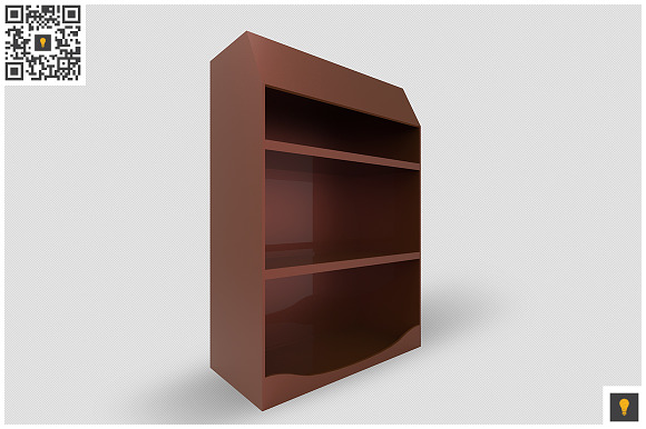 Promotional Shelf Display 3D Render in Graphics - product preview 9