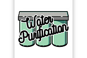 water purification emblem