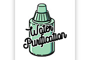 water purification emblem