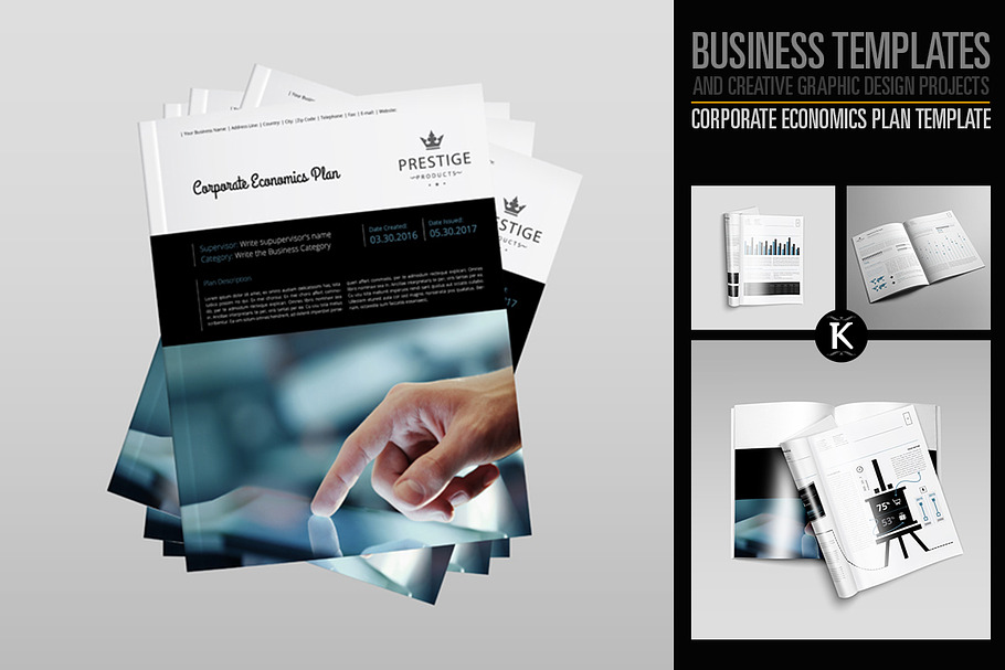 Corporate Economics Plan Template in Templates - product preview 8