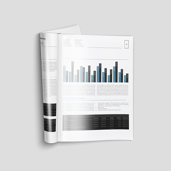 Corporate Economics Plan Template in Templates - product preview 3