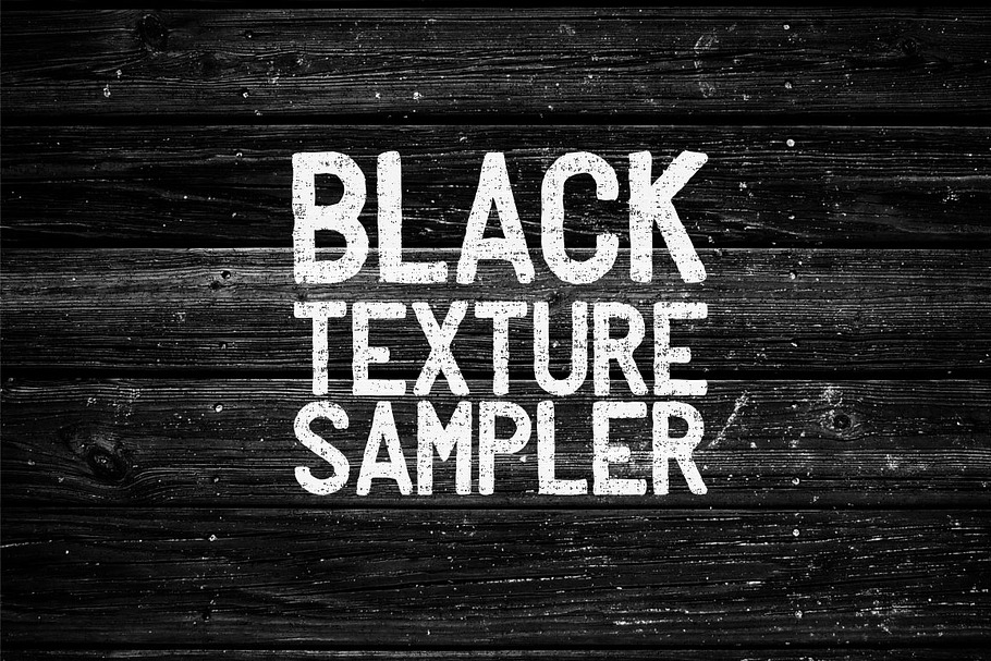 Black Texture Sampler