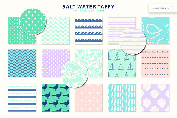 Summer Patterns - SALTWATER TAFFY in Patterns - product preview 3