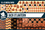 Halloween Jack o'lantern patterns