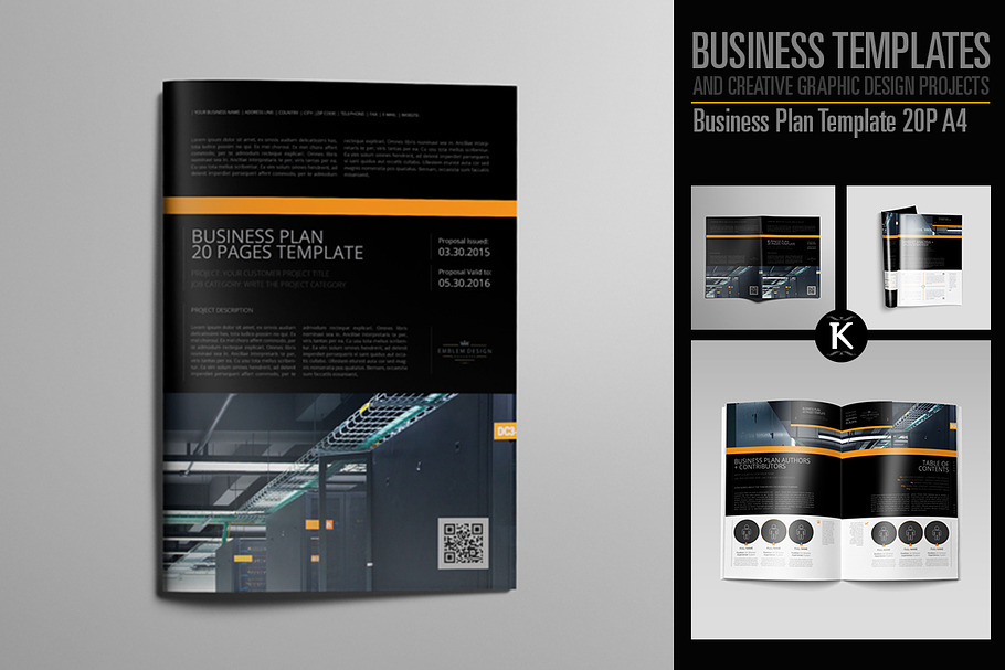 Business Plan Template 20P A4 in Templates - product preview 8