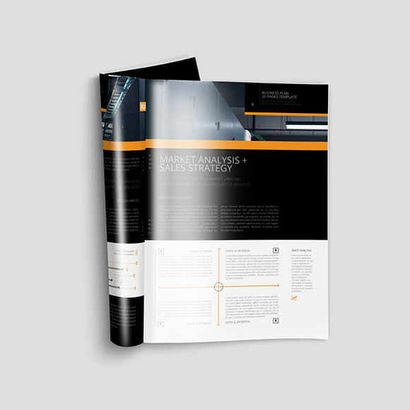 Business Plan Template 20P A4 in Templates - product preview 3