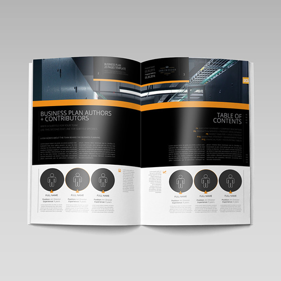Business Plan Template 20P A4 in Templates - product preview 5