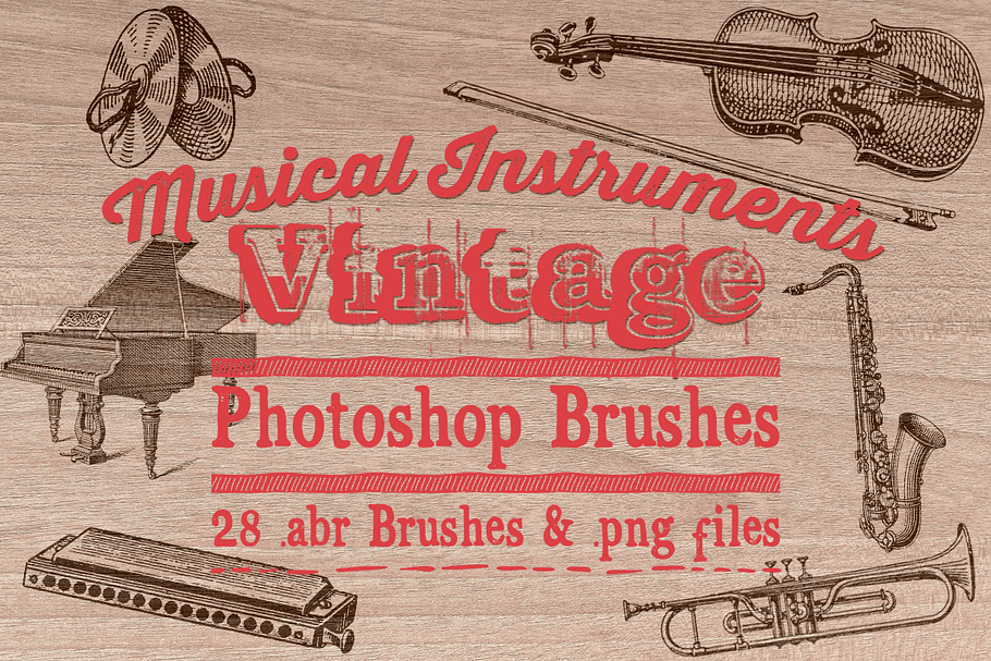 Music Instruments Photoshop Brushes in Photoshop Brushes - product preview 8