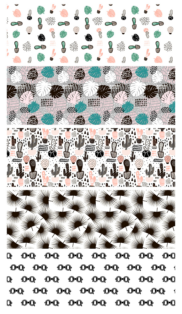 TROPICAL PATTERNS SET in Patterns - product preview 3