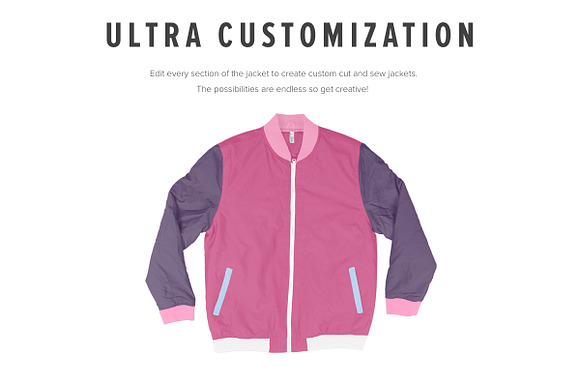 6 Premium Letterman Jacket Mockups in Product Mockups - product preview 5