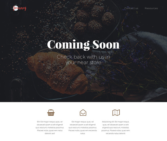Journey - PSD Multipurpose Template in UI Kits and Libraries - product preview 5