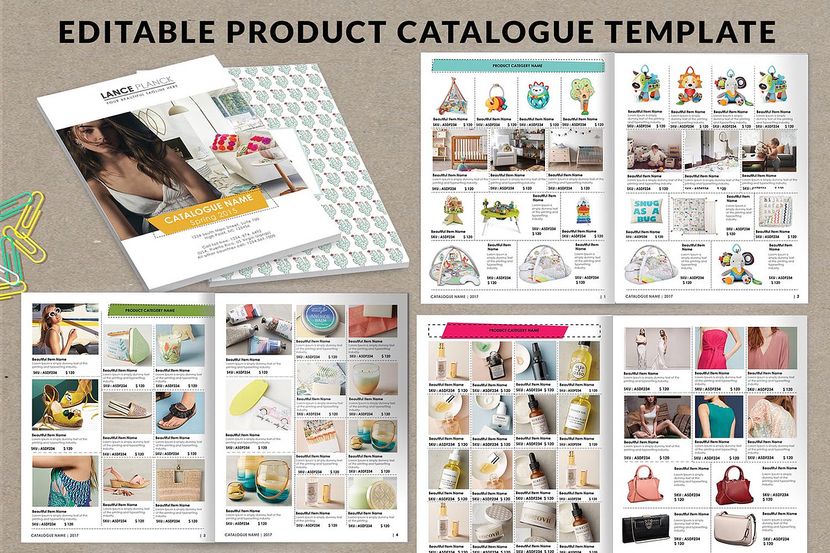 Product Brochure,Product Catalog id6 in Brochure Templates - product preview 8