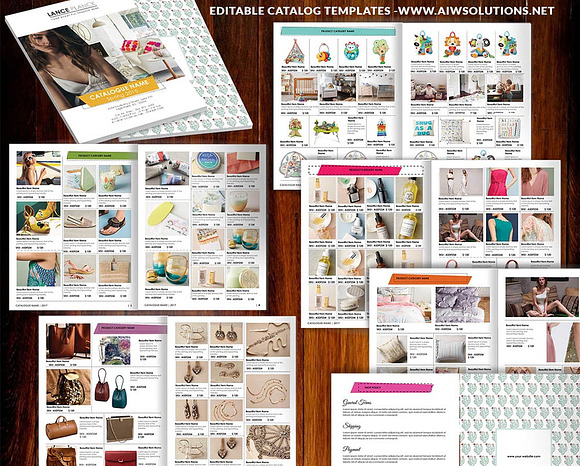 Product Brochure,Product Catalog id6 in Brochure Templates - product preview 1