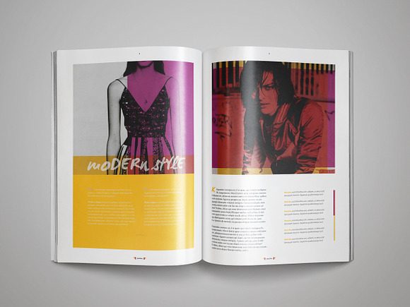 Multipurpose Magazine Template in Magazine Templates - product preview 4