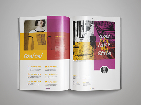 Multipurpose Magazine Template in Magazine Templates - product preview 9