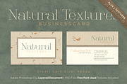 Natural Texture - Business Card