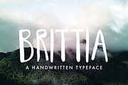 Brittia Handwritten Font