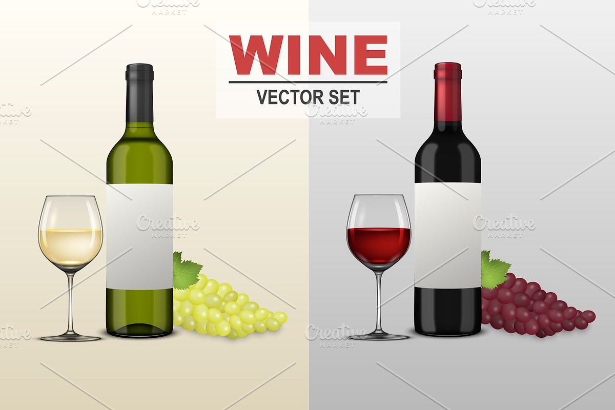 Wine illustrations. in Product Mockups - product preview 8