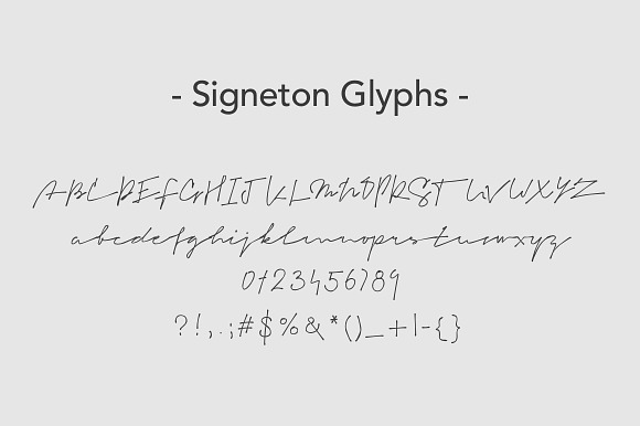 Signeton Signature Font in Signature Fonts - product preview 2