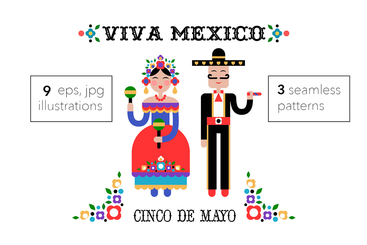Cinco de Mayo illustrations in Illustrations - product preview 8