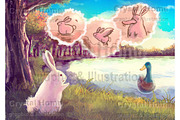 Rabbit story 6 from 25 images