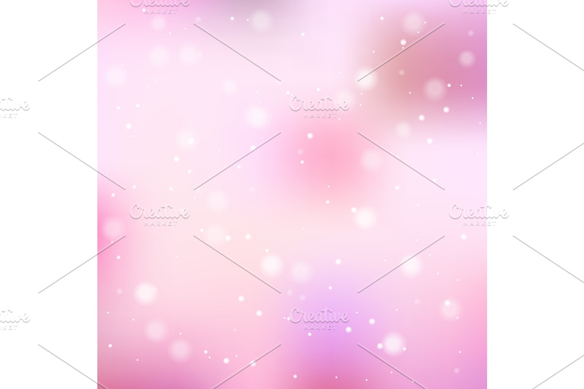 Vector abstract bokeh background. in Illustrations - product preview 8