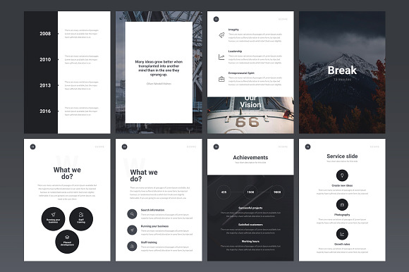 A4 | Desire PowerPoint Template in PowerPoint Templates - product preview 4