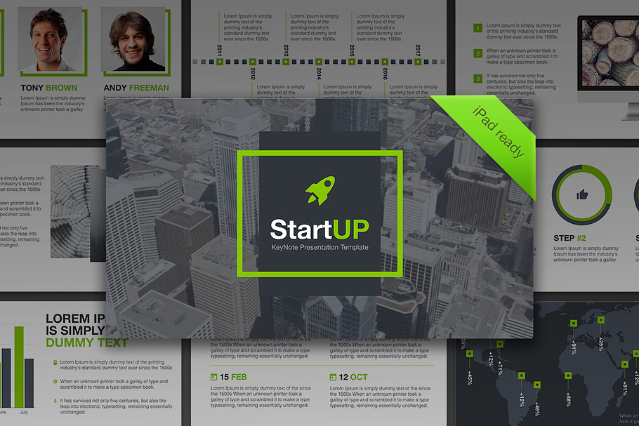 StartUP Keynote Template in Keynote Templates - product preview 8