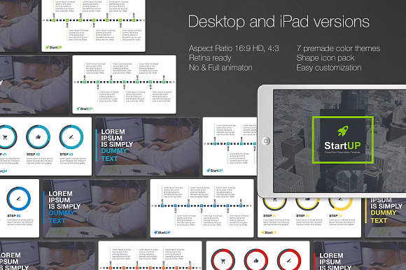 StartUP Keynote Template in Keynote Templates - product preview 1