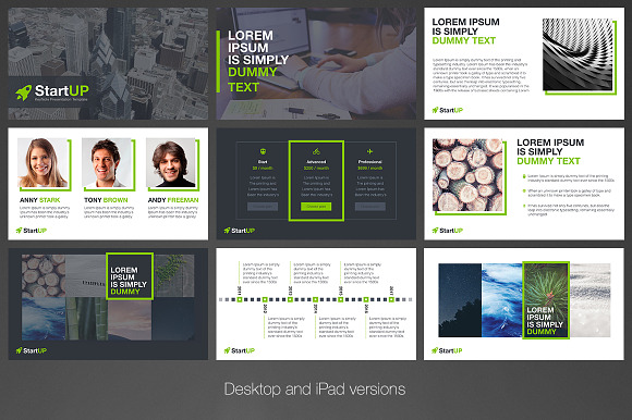 StartUP Keynote Template in Keynote Templates - product preview 2