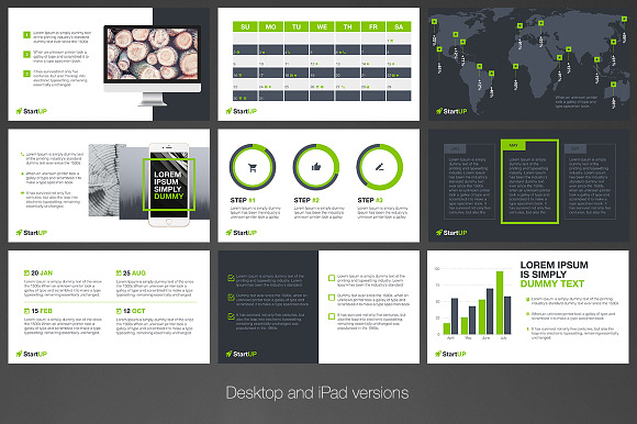 StartUP PowerPoint Template in PowerPoint Templates - product preview 3