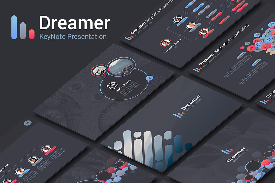 Dreamer Keynote Template in Keynote Templates - product preview 8