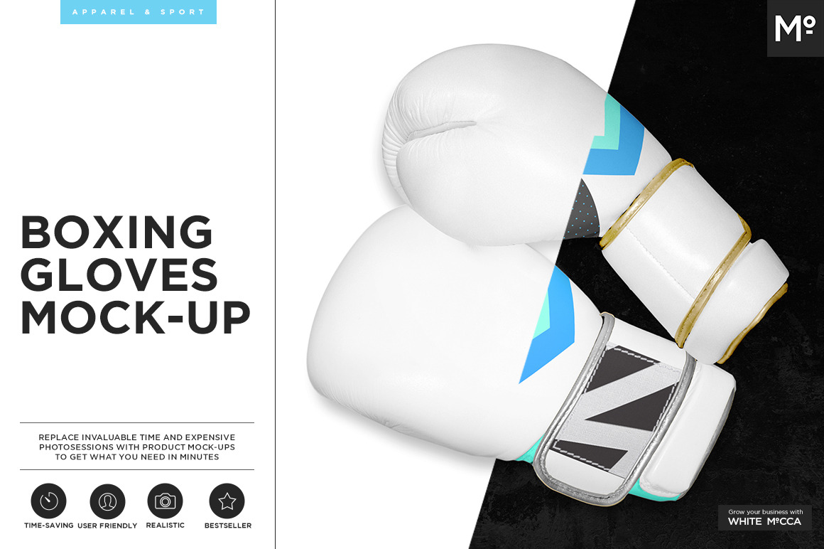 Download Boxing Gloves Mock-up | Creative Product Mockups ...