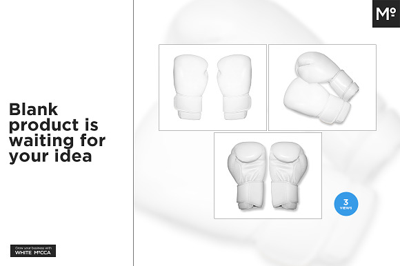 Boxing Gloves Mock-up in Product Mockups - product preview 2