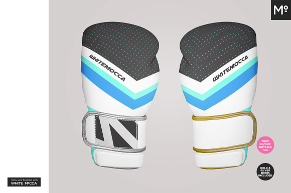 Boxing Gloves Mock-up in Product Mockups - product preview 4