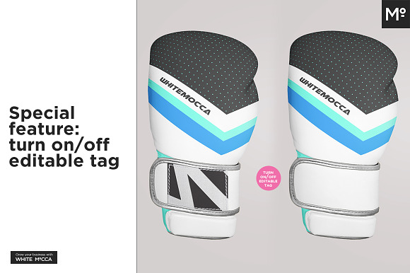 Boxing Gloves Mock-up in Product Mockups - product preview 7