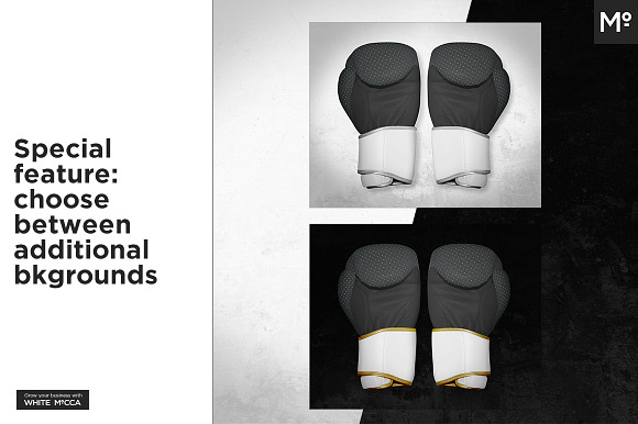 Boxing Gloves Mock-up in Product Mockups - product preview 9