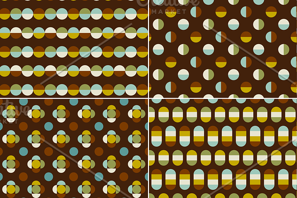 Mod Seamless Geometric Patterns in Patterns - product preview 4