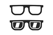 Glasses Icons Set