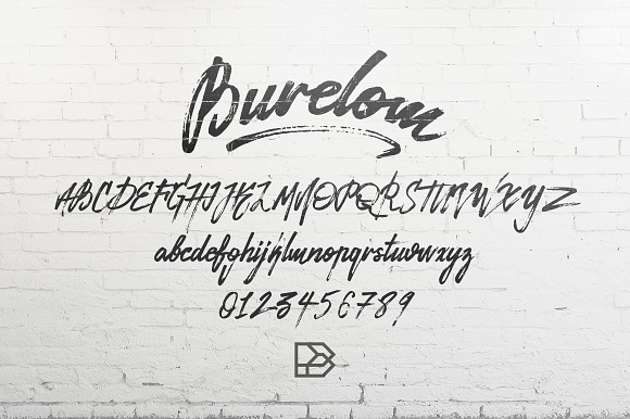 Burelom script in Script Fonts - product preview 4
