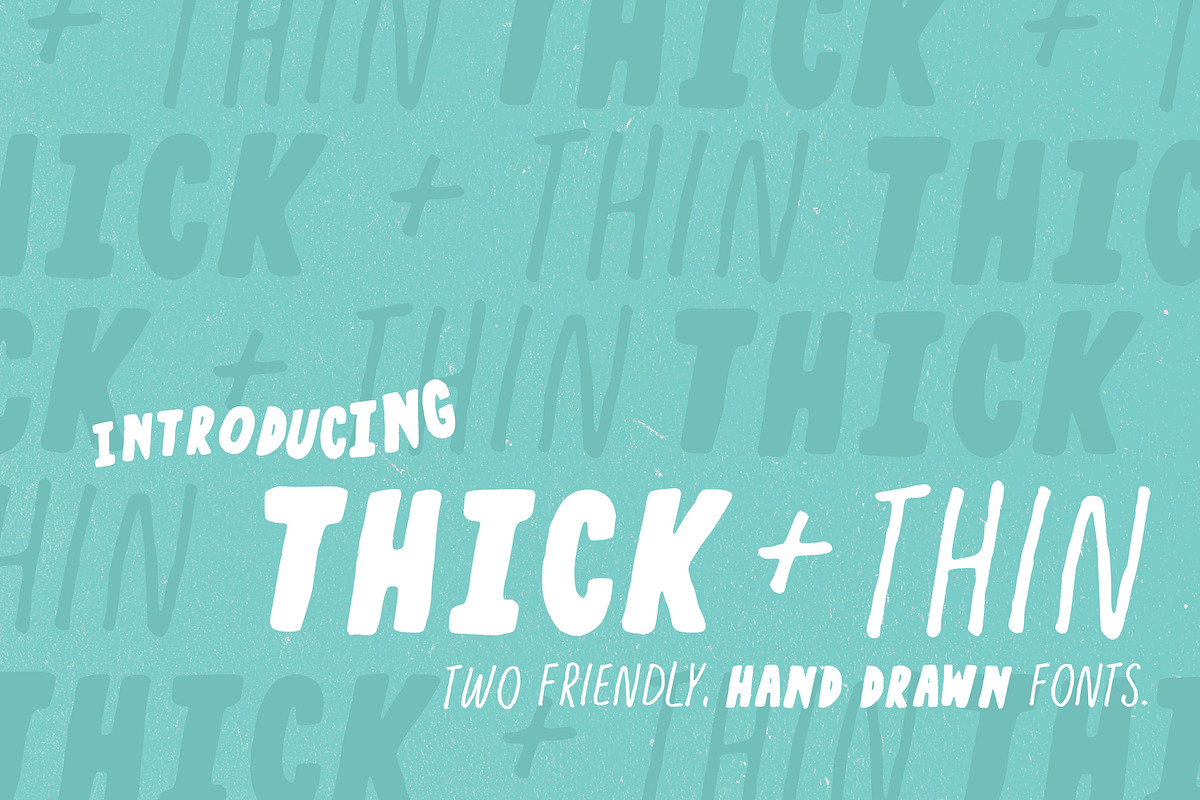 Thick + Thin Font in Sans-Serif Fonts - product preview 8