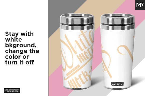 Travel Mug Mock-up in Product Mockups - product preview 6