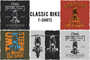 Classic Bike T-shirts Labels