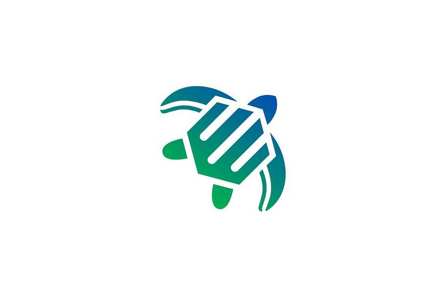 Turtle Logo Template 