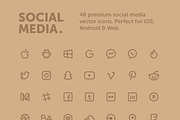 Premium Social Media Icons
