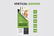  Vertical banner - roll up