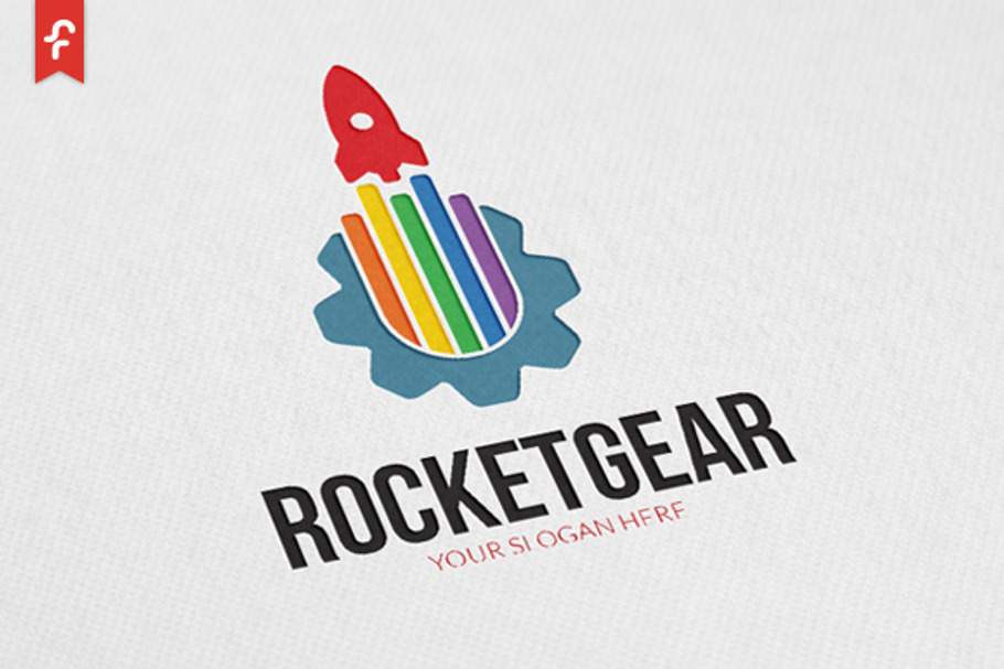 Rocket Gear Logo in Templates - product preview 8