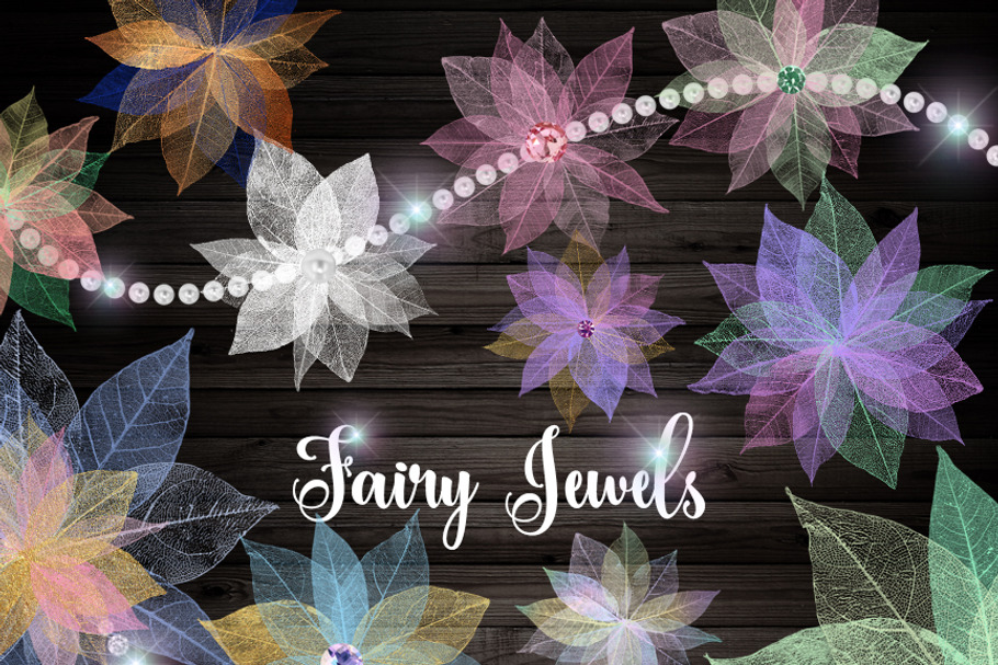 Fairy Jewels Clip Art