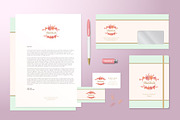 Lilies Logo and Stationary Template